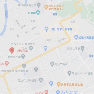 中原松月堂・地図